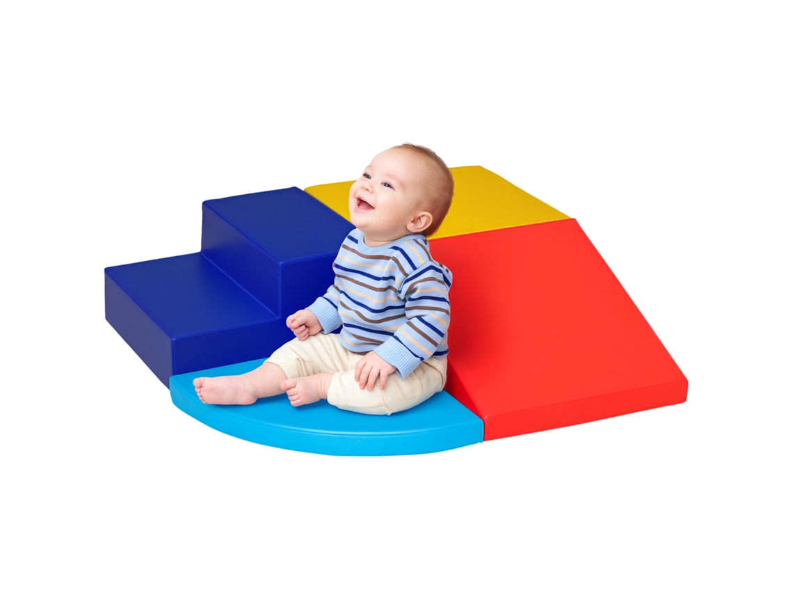 Bloques Espuma 4 Piezas Juego Educativo Infantil 1-3 Años Multicolor