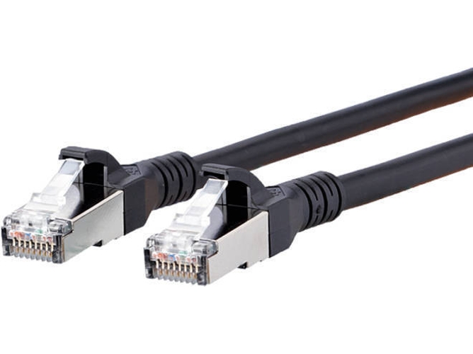 Cable de Red BTR NETCOM (RJ45 - 50 cm - Negro)