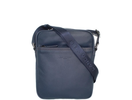Bolso LANCASTER Bandolera de Piel Reflan27446 Azul 18*24*5