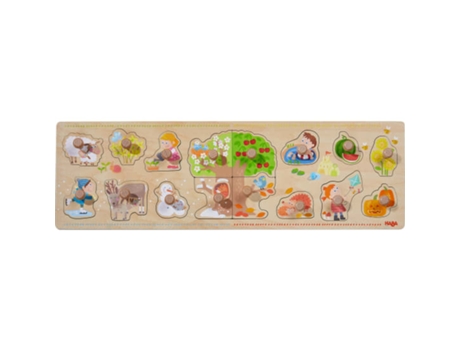 Puzzle HABA 306290 Rompecabezas de figuras 16 pieza(s) Animales