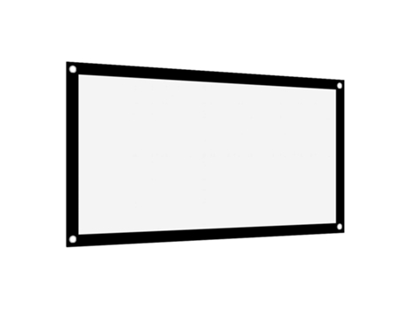 Pantalla de 40 pulgadas, pantalla de proyección gruesa de 16:9