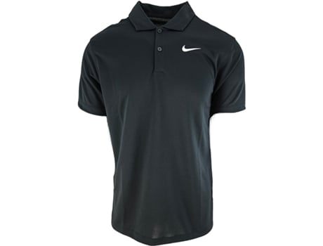Camiseta de Hombre para Tenis NIKE Tenis Corta Court Negro (shoes//eu/XS)