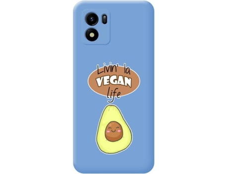 Carcasa para Vivo Y01 TUMUNDOSMARTPHONE Silicona Líquida Dibujos Azul