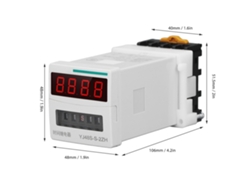 2026dz-relé De Tiempo Retardo Programable Digital Precisión 0.1s-99h 2 Ciclos Led 110v Control Automático