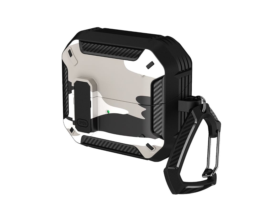 Funda Para Samsung Galaxy Buds 3 Pro / Buds 3 Con Cierre De Seguridad - Camuflaje Caqui Czhhmart