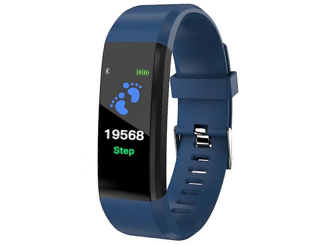 Pulsera inteligente 115 Plus con Bluetooth, monitor de frecuencia cardíaca y presión arterial, rastreador de actividad física, bicicleta eléctrica Ly