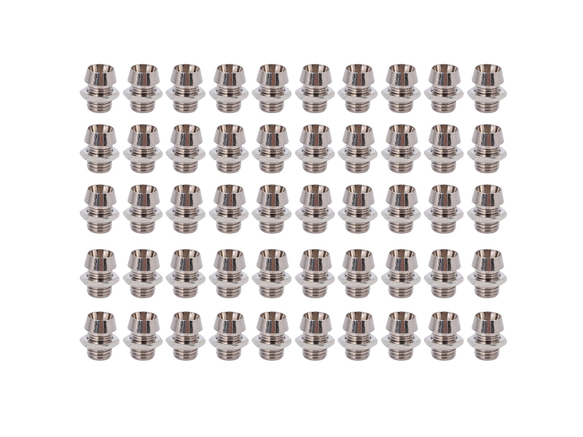 50 Piezas De Base De Portalámparas De Metal De Cobre Para Diodos Emisores De Luz Led De 3 Mm