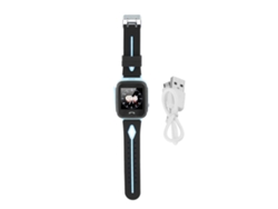 Reloj Inteligente Impermeable Para Niños Azul Pulsera Rastreadora Lbs Gps