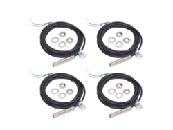 Yncm2026-4 Conjuntos Interruptor Inductivo De Proximidad 8mm Npn 3 Cables No Sensor 6-36v Dc