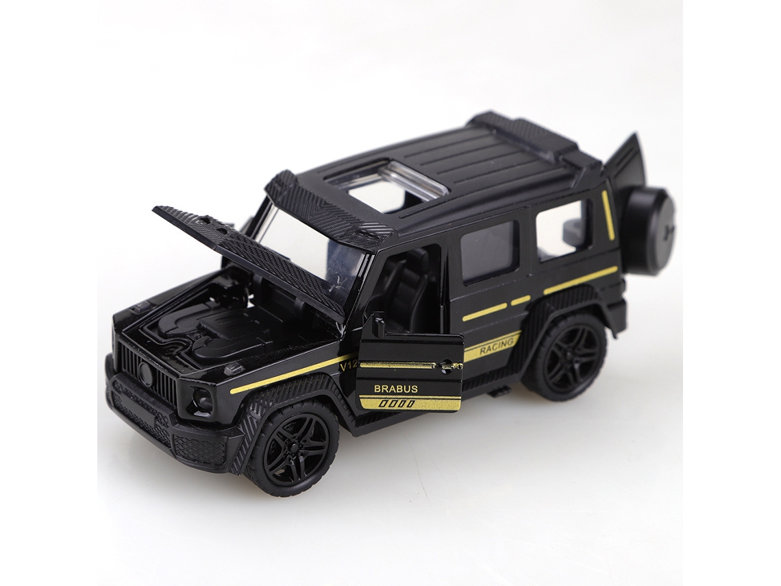 diseño De Cinco Puertas Modelo De Coche De Aleación Realista A Escala 1/36 Con Mecanismo De Retroceso, Juguete Para Niños.