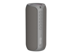 (gris) Altavoz Bluetooth Portátil, Resistente Al Agua, Estéreo 20w.