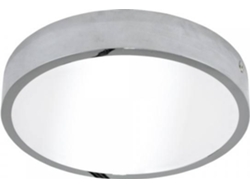 Lámpara de Techo Empotrado CRISTALRECORD Kaju (Plateado - LED - 30 W - Aluminio)