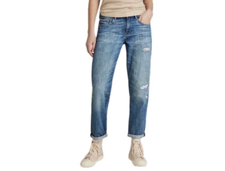 Calça G-STAR Jeans De Cintura Baixa Kate Boyfriend Fit Azul 29 / 32 Mulher
