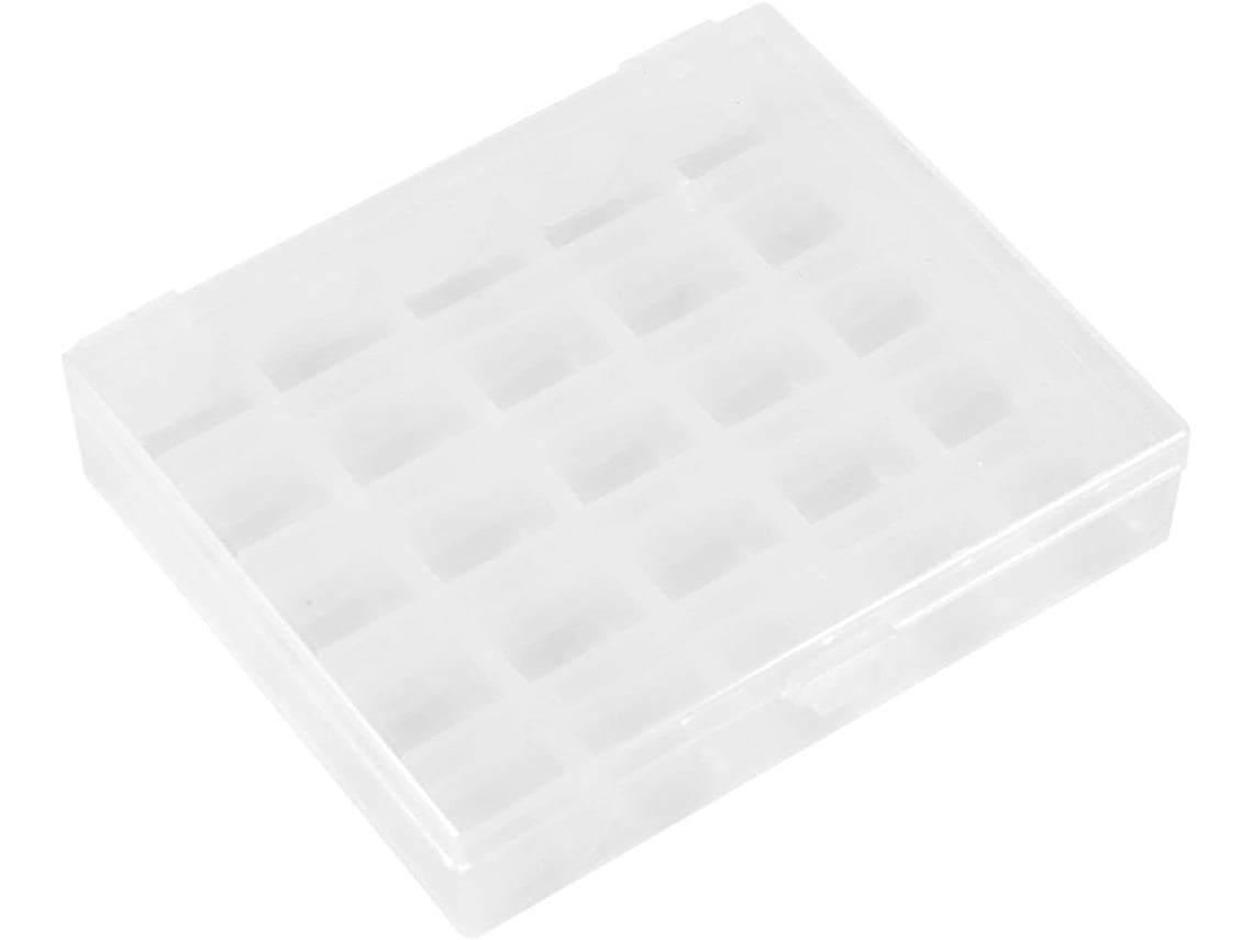 Caixa Para Bobinas (1 Unidade), Bobinas De Plástico Para Máquina De Costura, Organizador Transparente Para Bobinas De