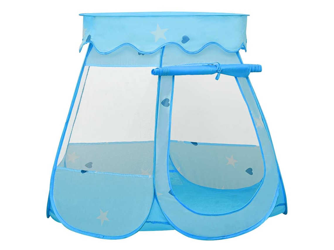 Tienda De Juegos Para Niños Con 250 Bolas Azul 102x102x82 Cm