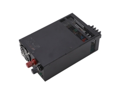 Fuente de alimentación DC regulable de 800W con salida paralela para aplicaciones industriales, entrada de 380V y 24V.