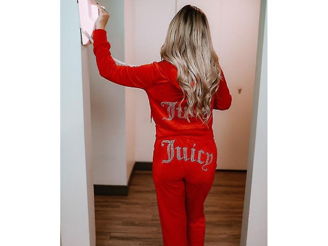 2026-conjunto De Chándal Para Mujer 2 Piezas Con Sudadera Y Pantalones De Deporte Tela De Terciopelo