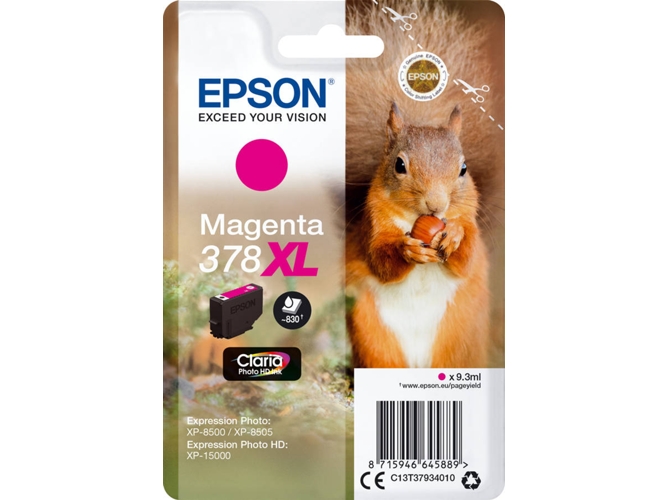 Cartucho de tinta EPSON C13T37934010