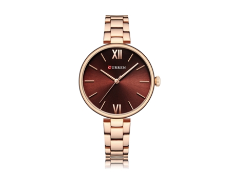 Relojes de Moda para Mujer Reloj Impermeable de Cuarzo con Correa de Acero Inoxidable para Mujer-Color 6 LUUCOZK