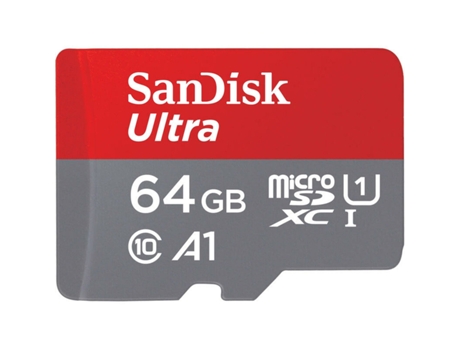 Tarjeta de Memória SD WESTERN DIGITAL Con Adaptador (64 GB)