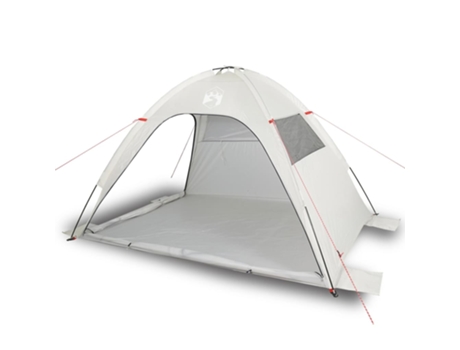 Tienda de playa impermeable VIDAXL gris