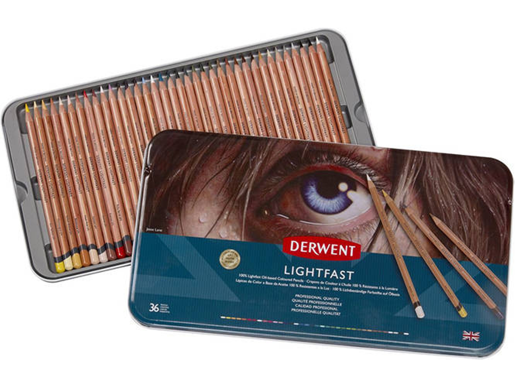 DERWENT CX MET 36 LÁPIS LIGHTFAST