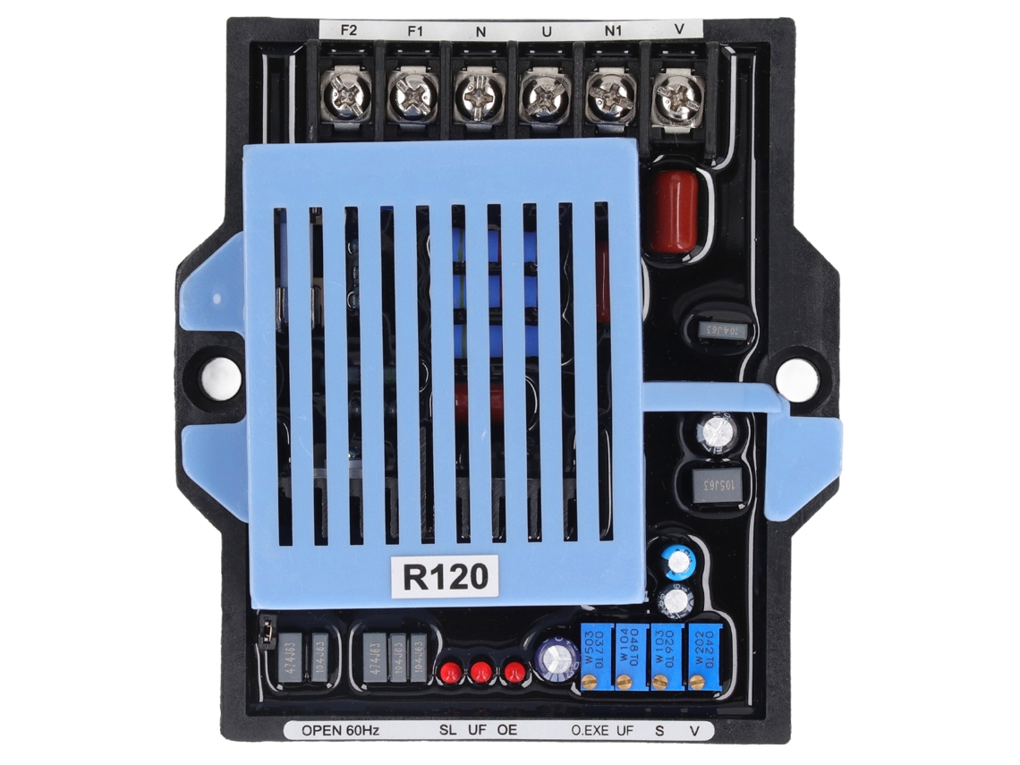 Regulador Automático De Voltaje (avr) Con Indicador Led Y Protección Contra Baja Velocidad Para Generador De 277 V.