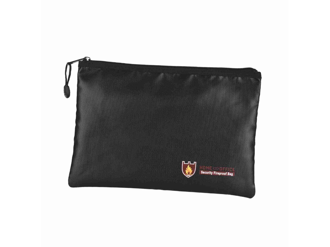 Estuche Ignífugo De Fibra De Vidrio Para Documentos Con Revestimiento De Silicona Resistente Al Fuego Y Al Agua Para Dinero, Joyas Y Objetos De Valor.