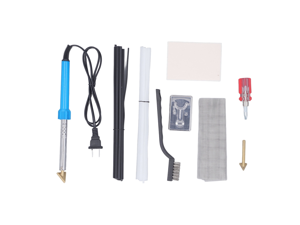 Kit Portátil Multifuncional De Soldadura De Plástico Para Reparar Parachoques, Kayaks, Canoas Y Proyectos De Bricolaje Con Accesorios.