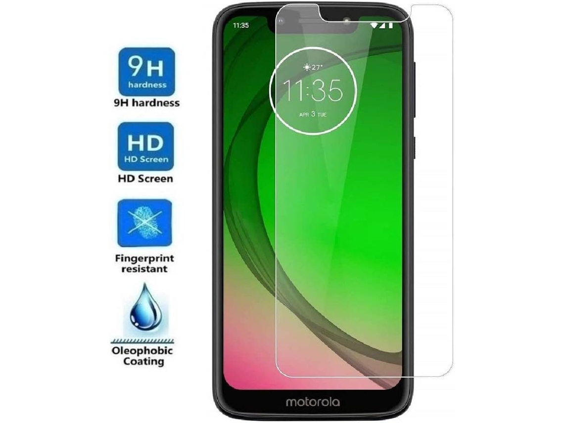 Protector Cristal Templado Motorola Moto G7 Play HONGWE.