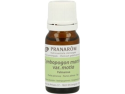 Aceite Essencial PRANAROM Palmarosa Bio (10 ml de óleo essencial (Palmarosa / Gerânio da Índia / Rosha))