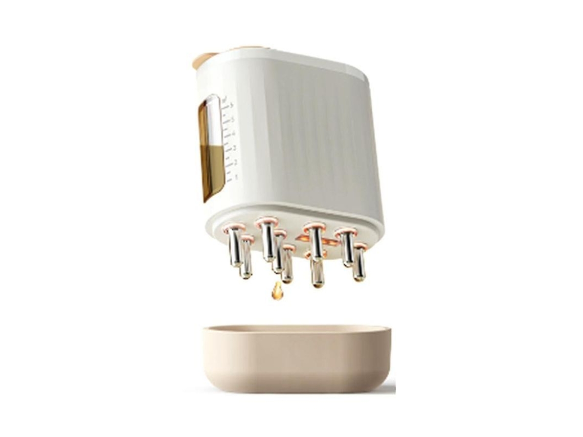 Masajeador Eléctrico De Cabeza Para El Crecimiento Del Cabello, Sérum, Aceite, Cepillo, Tratamiento De Regeneración Capilar, Resistente Al Agua.