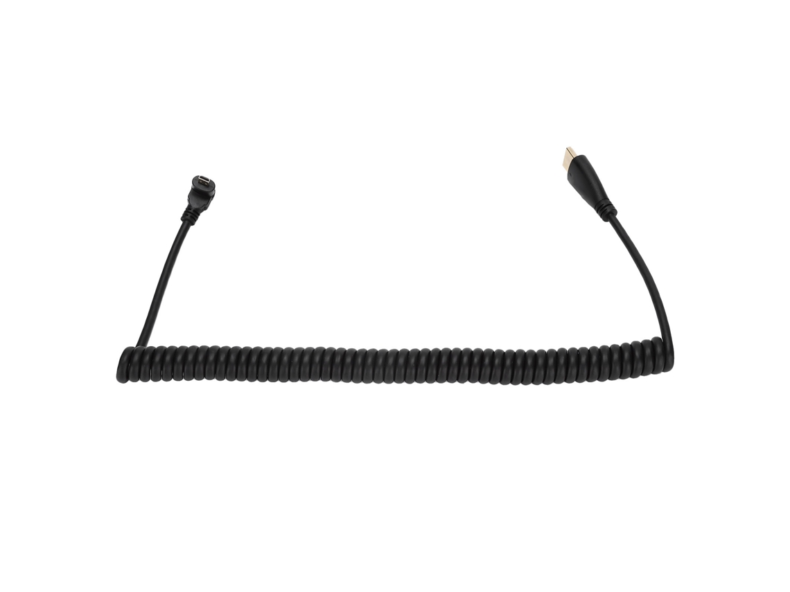 Cable Adaptador Hdmi A A Hdmi D Con Resorte Para Pc, Conexión Estable Y Plug And Play, 1,5 M