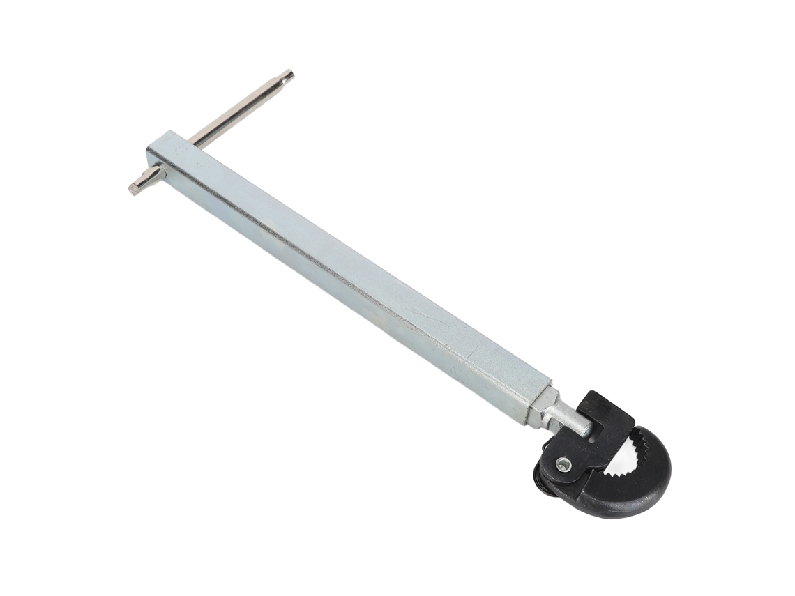 Llave de lavabo telescópica multifuncional de acero inoxidable, llave de fontanero para baño