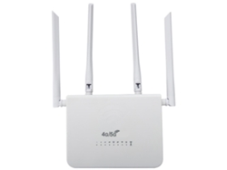 Router Wifi 4g Con 4 Antenas Y Ranura Sim, Hotspot Móvil Portátil Con Firewall Para Múltiples Usuarios