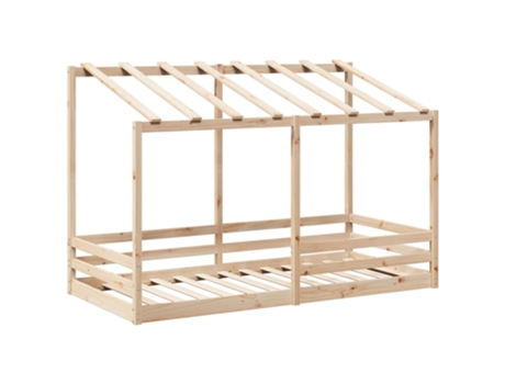 Cama Para Niños VIDAXL Marrón Madera (90x200 cm)