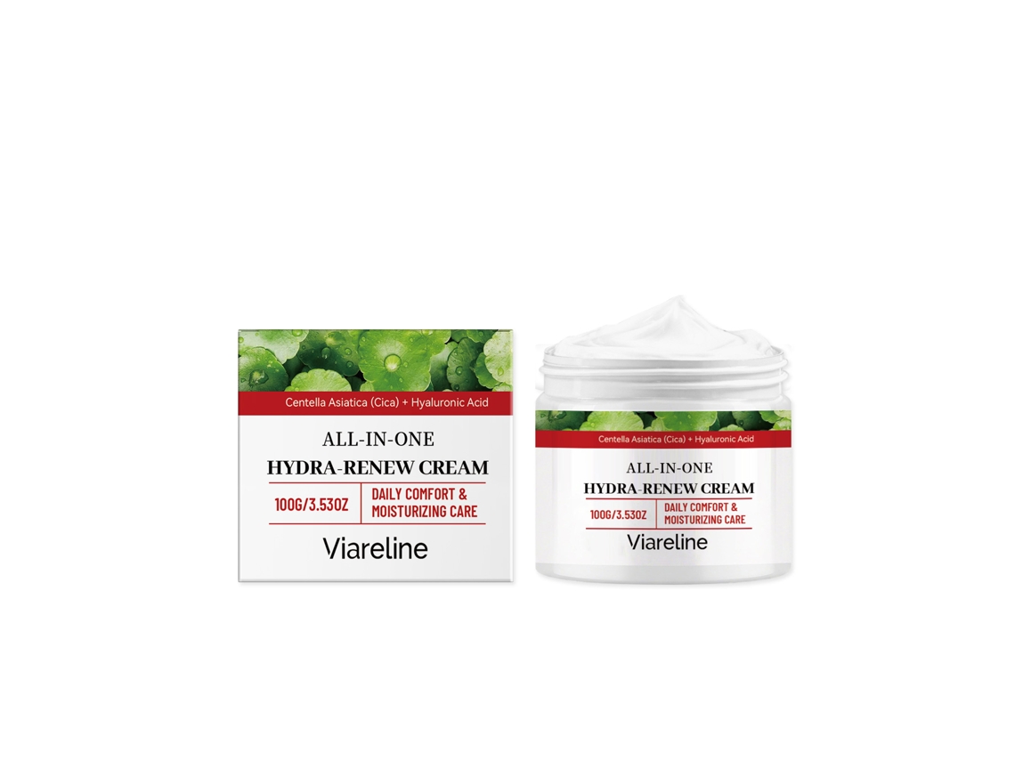 Crema hidratante antiedad para una rápida regeneración.