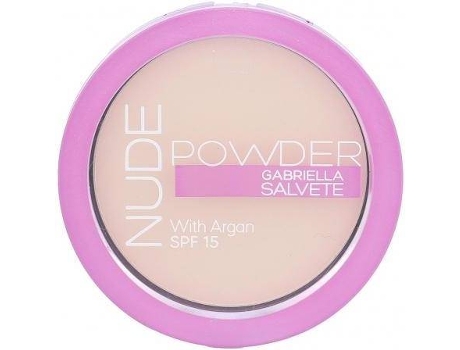 Base en Polvo GABRIELLA SALVETE Nude Fine Pressed Powder 15 Shade1 Pure (8g)