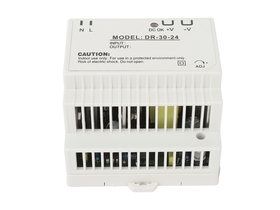 2026dz-fuente De Alimentación Interruptor Transformador Industrial 30w Din Rail 24v 100‑240v Para Monitoreo De Seguridad