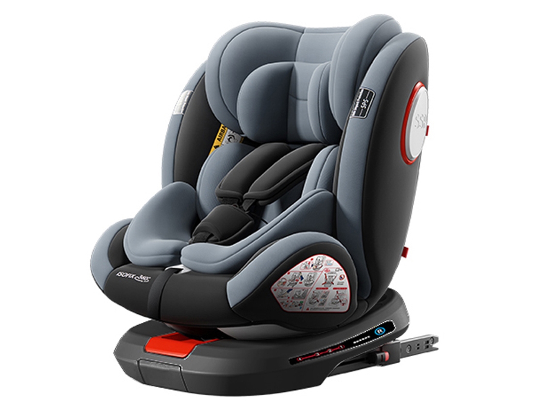 Magic Zc L007 Silla De Seguridad Para Niños Asiento De Coche Para Bebés 360° Giratorio Isofix Cochecito Infantil Sillita Homologada 0‑12 Años