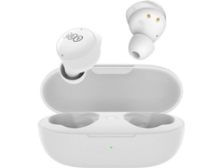 Auriculares Bluetooth True Wireless QCY T17 TWS (In Ear - Micrófono - Blanco)