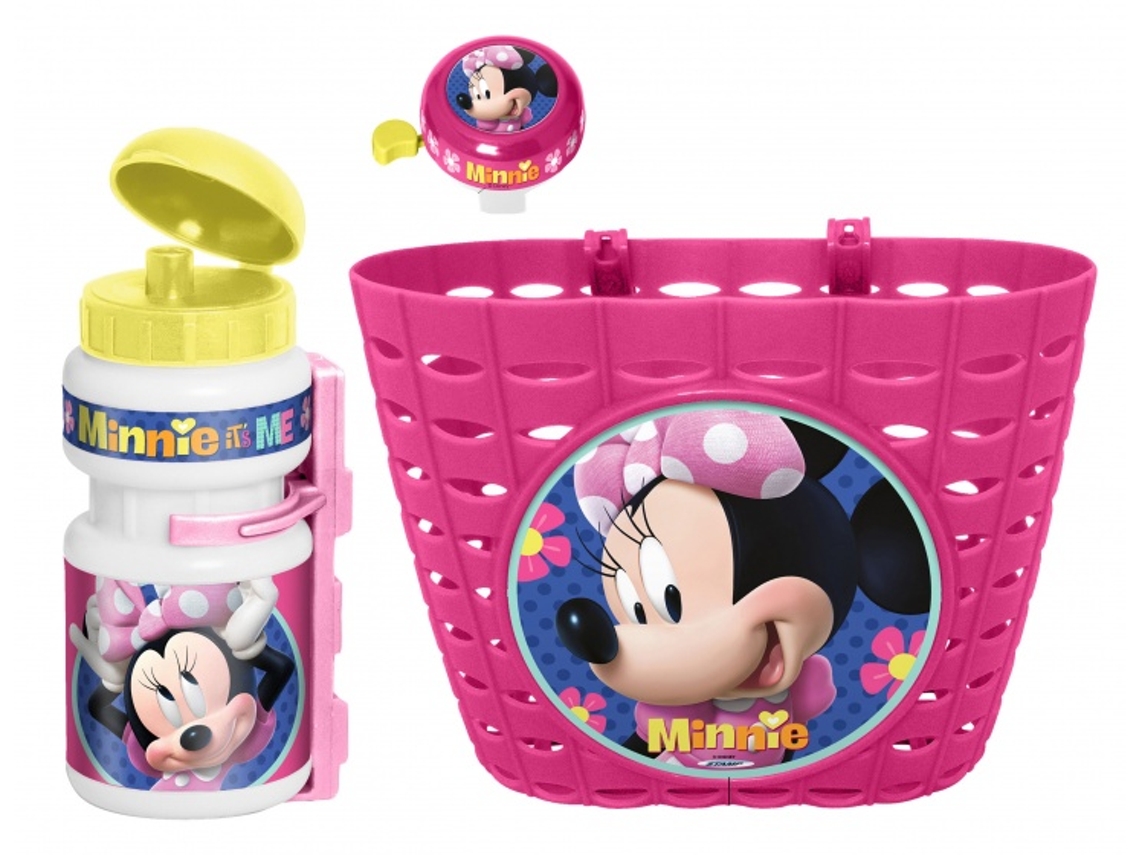 Cesta Minnie Mousepink 3-piece DISNEY
