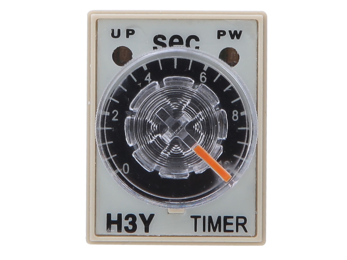 Relé De Tiempo H3y-2 8 Pines Ajustable Precisión Alta 0-10s 110vac Para Electrodomésticos