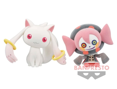 Figura Movie Rebellion Fluffy Kyubey & Bebe 7CM BANPRESTO