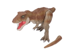 Juguete De Simulación De Dinosaurio Pintado A Mano Con Textura Ligera Y Articulaciones Móviles, De Color Marrón.