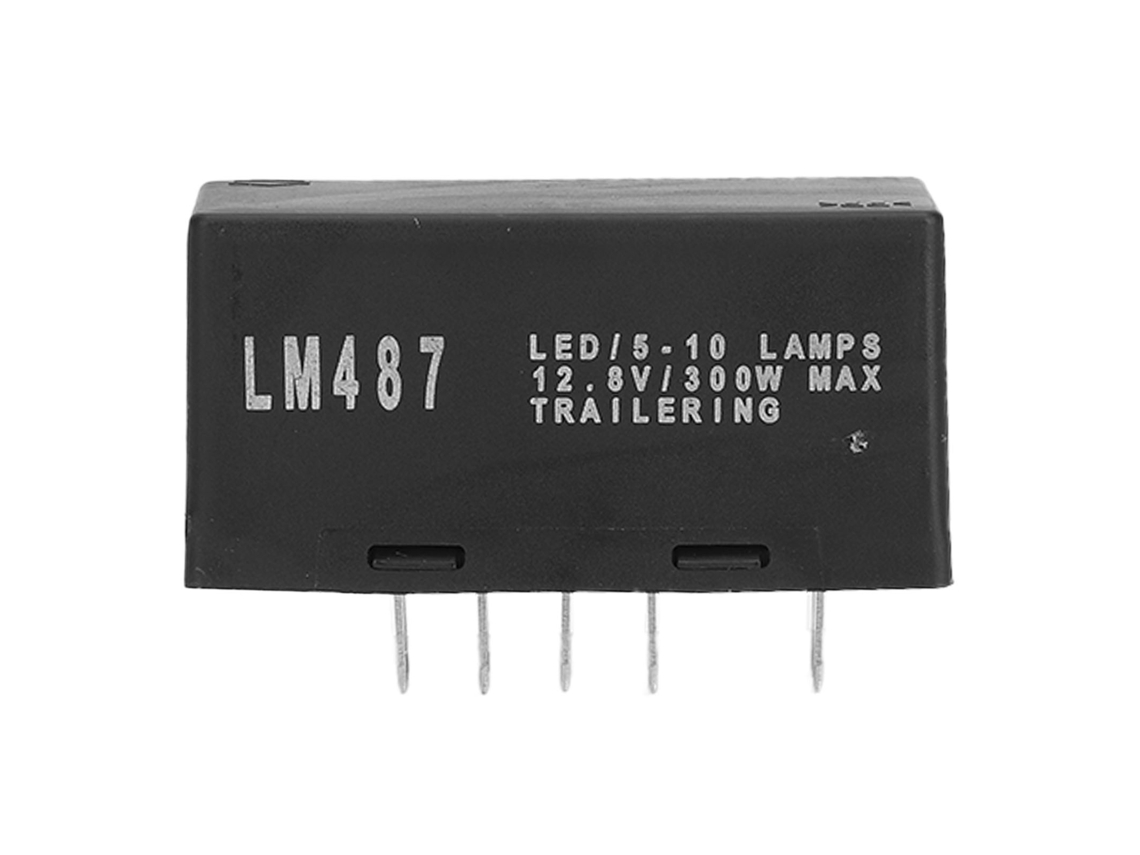 Relé Intermitente Led De 300 W Y 10 Pines Para Intermitentes Y Luces De Emergencia En Automóviles, 12,8 V