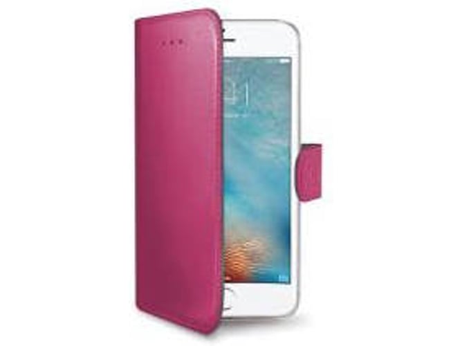 Funda iPhone 7 CELLY Wally Rosa