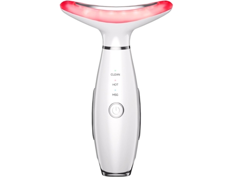 Masajeador Facial y de Cuello 7 en 1 con LED Tecnologías Térmicas y Vibratorias de Triple Acción Dispositivo de Rejuvenecimiento de la Piel 7 Color...