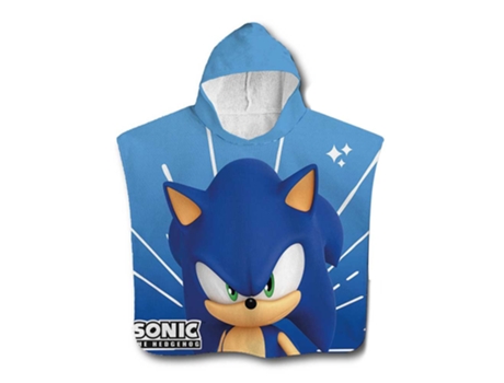 Ponchos SAFTA Poncho De Microfibra Sonic ´´speed´´ Azul
