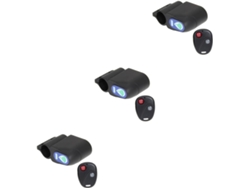 Juego de 3 candados antirrobo inalámbricos para bicicletas y patinetes eléctricos.
